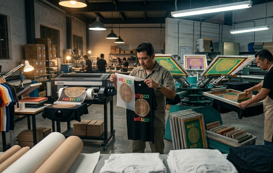 Comparativa DTF vs Serigrafía