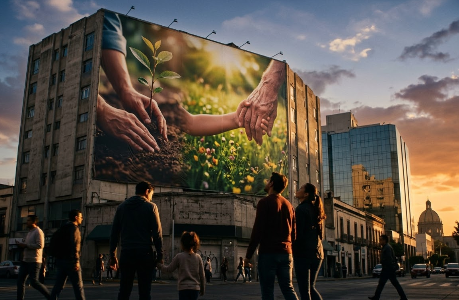 Storytelling con impresión de gran formato