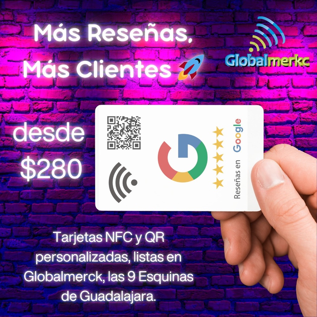 Tarjetas NFC de google Reseñas