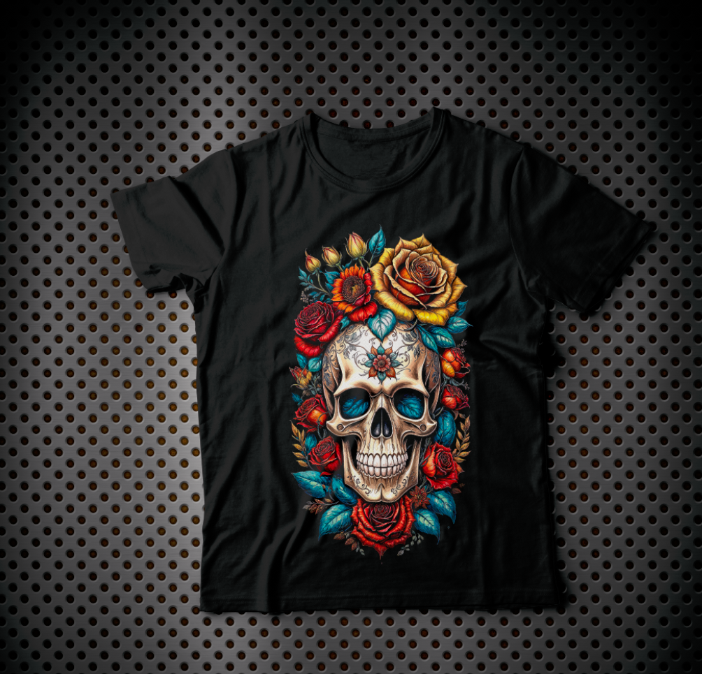 Calavera Flores